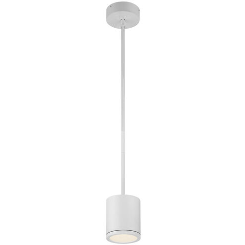 Tube LED 5 inch White Mini Pendant Ceiling Light
