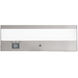 Undercabinet AND Task 120 LED 8 inch Brushed Aluminum Light Bar