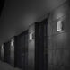 Edgey LED 10 inch Brushed Aluminum Outdoor Wall Light in 3500K, dweLED