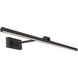 Reed 29.80 watt 42 inch Black Picture Light Wall Light, dweLED