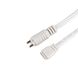 InvisiLED White Connector and Cable in 24in
