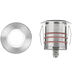 Inground Recessed Light 12 4 watt Stainless Steel Path Indicator Light in 3000K Warm White LED, WAC Landscape