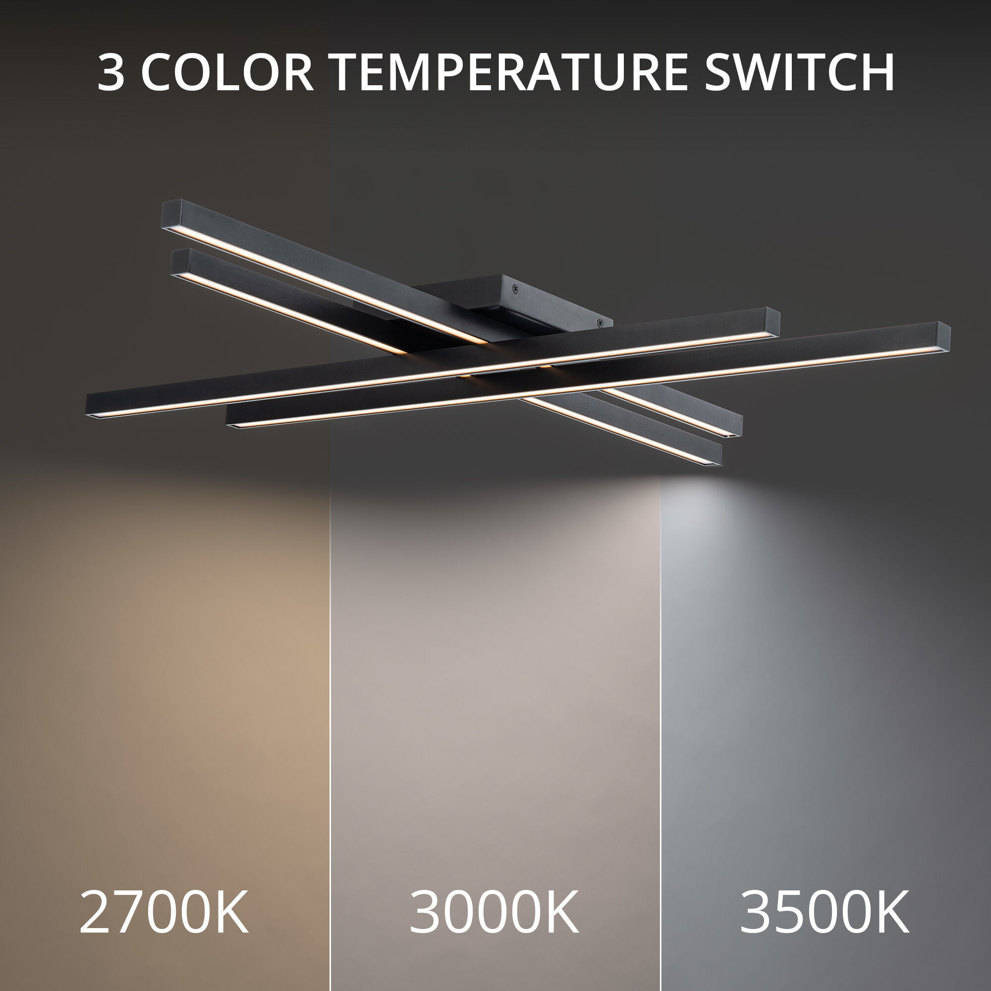 32 inch flush mount light best sale