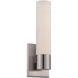 Elementum LED 18 inch Brushed Nickel Bath Vanity & Wall Light in 2700K, dweLED
