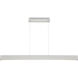 Volo LED 1.5 inch Brushed Aluminum Pendant Ceiling Light, dweLED