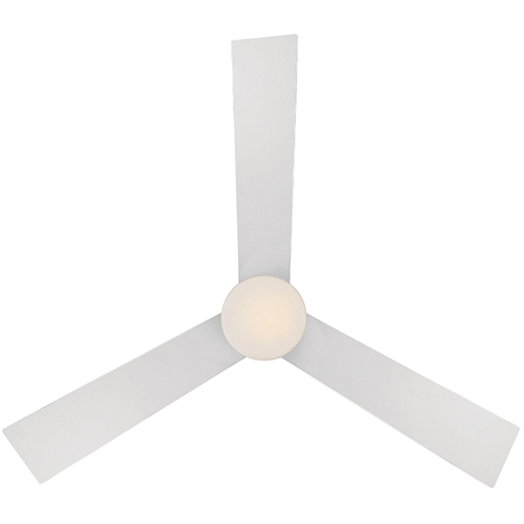 San Francisco 52 inch Matte White Downrod Ceiling Fans, Smart Fan