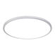 Geos LED 22.13 inch Titanium Flush Mount Ceiling Light in 3000K, dweLED