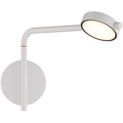 Elbo Reading Light Wall Light in 3000K, White, dweLED