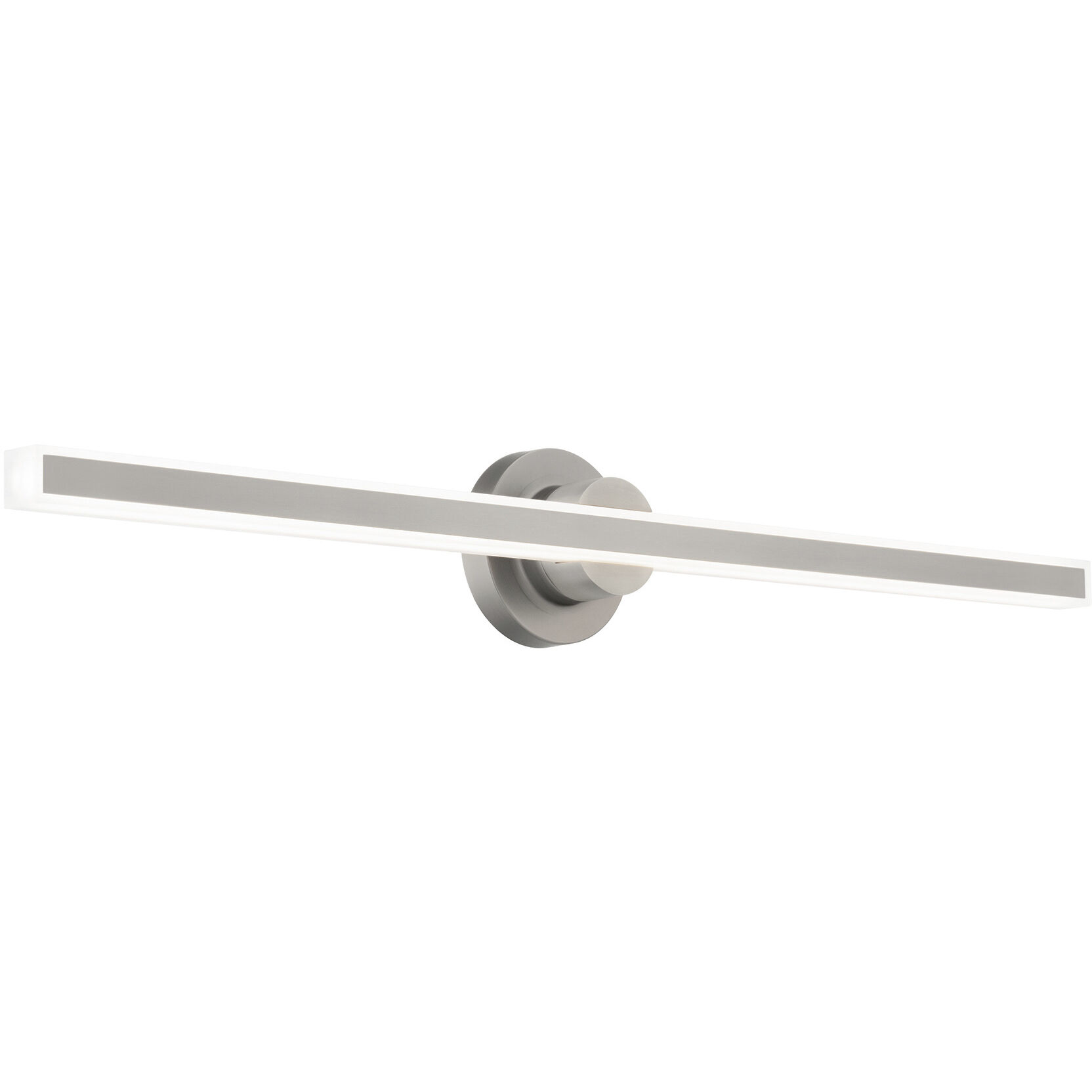 Bastone LED 36 inch Brushed Nickel Bath Vanity & Wall Light in 3000K, dweLED