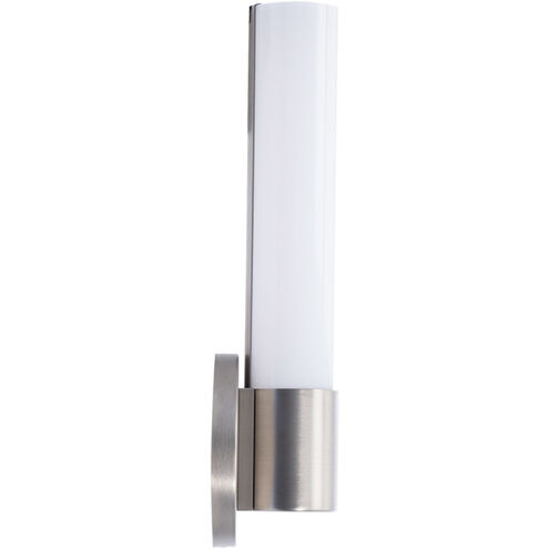 Turbo LED 5 inch Brushed Nickel Sconce Wall Light in 3000K, 14in
