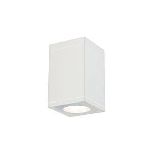 Cube Arch LED 5 inch White Flush Ceiling Light in 2700K, 85, Spot