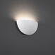 Collette Wall Sconce Wall Light in 3500K, White, dweLED