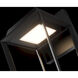 Levee LED 24.75 inch Black Outdoor Wall Light, dweLED
