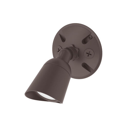 Endurance LED 5 inch Architectural Bronze Outdoor Wall Light in 3000K