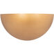 Collette Wall Sconce Wall Light in 3000K, Aged Brass, dweLED