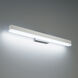 Styx LED 25 inch Brushed Aluminum Bath Vanity & Wall Light, dweLED