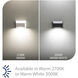 WAC Deck and Patio Lights 12 2.8 watt Black Deck and Patio Light in 2700K Warm LED, WAC Landscape