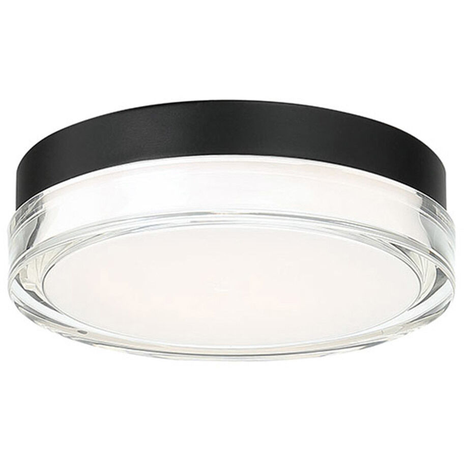 WAC Lighting FM W57809 35 BK Dot LED 9 inch Black Flush Mount