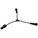 InvisiLED Outdoor Submersible RGB Black Y-Connector, WAC Lighting
