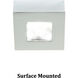 LED Button Light 24 LED 2.25 inch Chrome Puck Light in 2700K