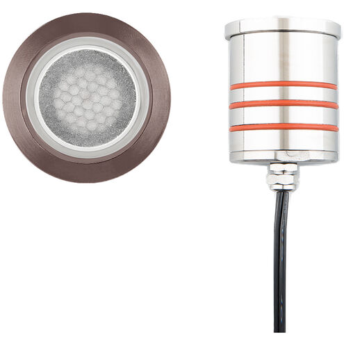 Tyler 12 4 watt Stainless Steel Coated in Bronze Path Lighting in 2700K, Bronzed Stainless Steel, WAC Landscape