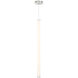 Flare LED 2.5 inch Brushed Nickel Mini-Pendant Ceiling Light, dweLED