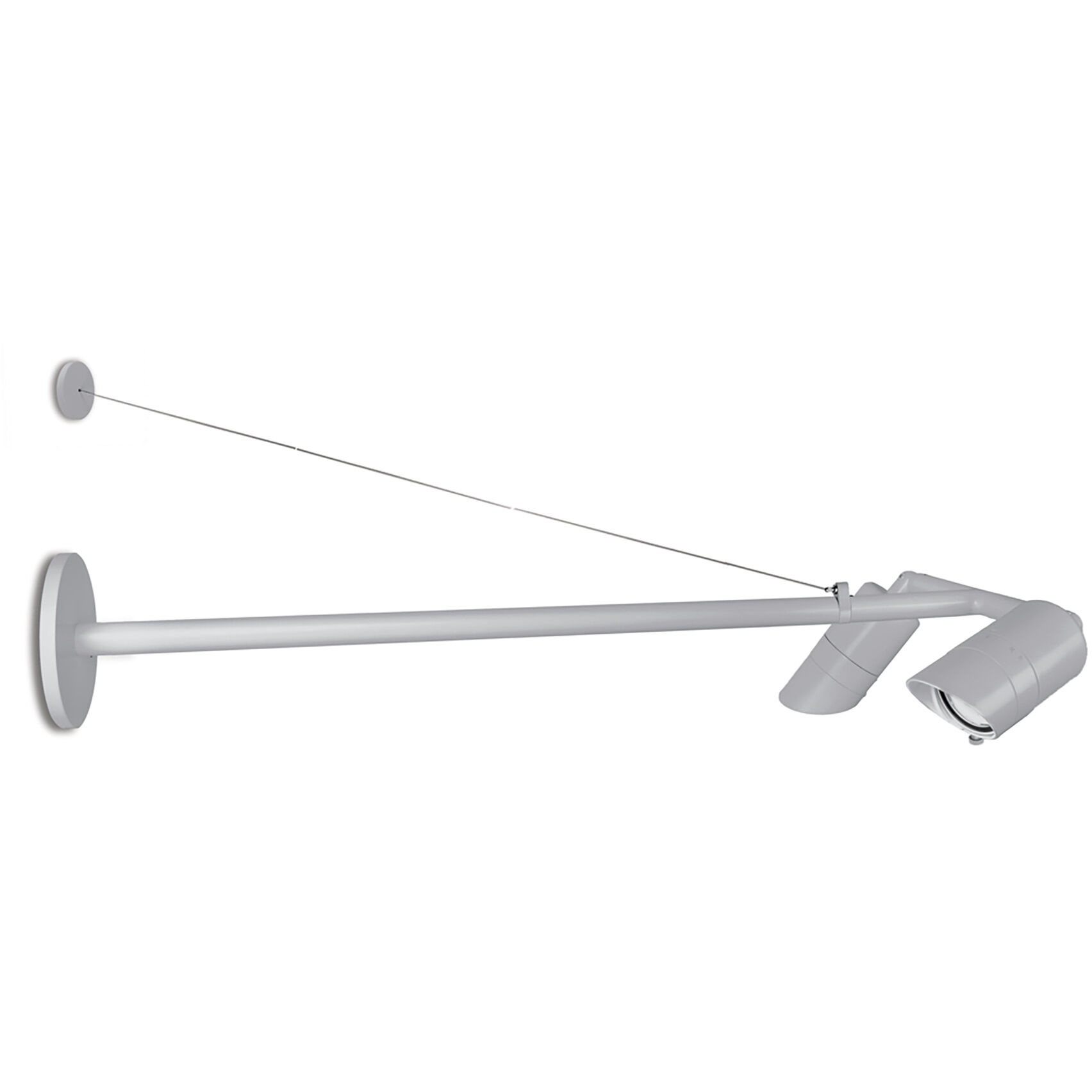 Endurance LED 5 inch Graphite Outdoor Wall Lighting in 3000K, WAC Limited