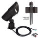 Grand 120 13 watt Black Accent Light in 3000K Warm White LED, WAC Landscape