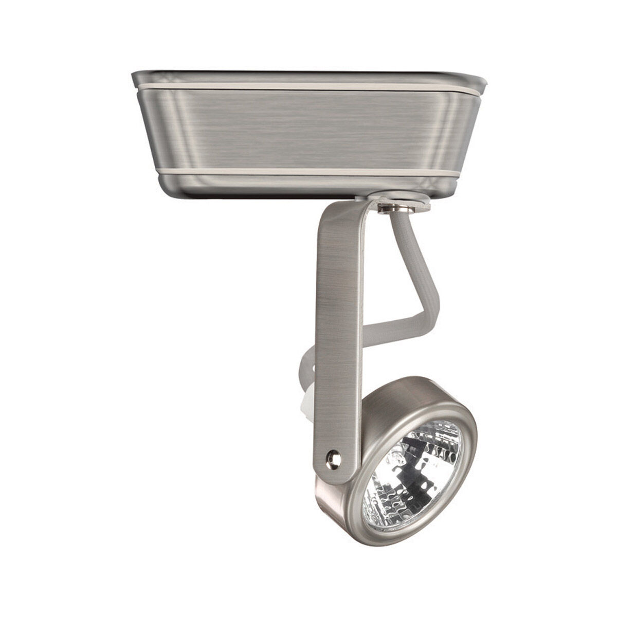 H Series 1 Light 120 Brushed Nickel Track Head Ceiling Light in H Track