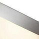 Dice LED 12 inch Brushed Nickel Flush Mount Ceiling Light in 3000K, dweLED