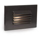 Tyler 12 2 watt Bronze Step and Wall Lighting in Amber, WAC Landscape