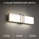 Minibar LED 18 inch Brushed Nickel Bath Vanity & Wall Light, dweLED