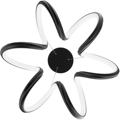 Mamba LED 26 inch Black Pendant Ceiling Light, dweLED