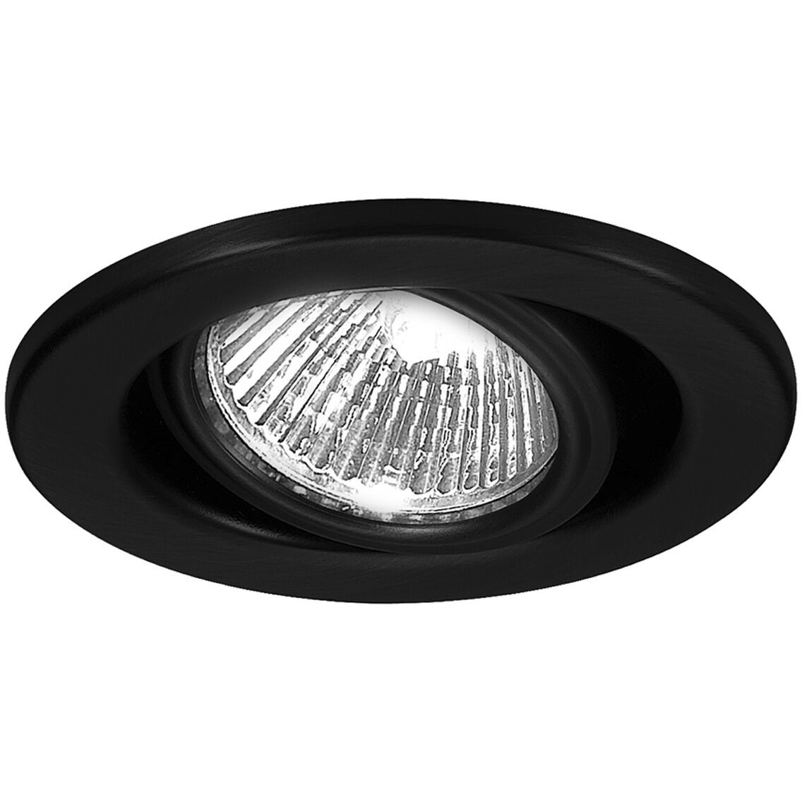 2.5 LOW Volt GY5.3 Black Recessed Lighting Commercial and Residential Lighting Trim with By Pin Only