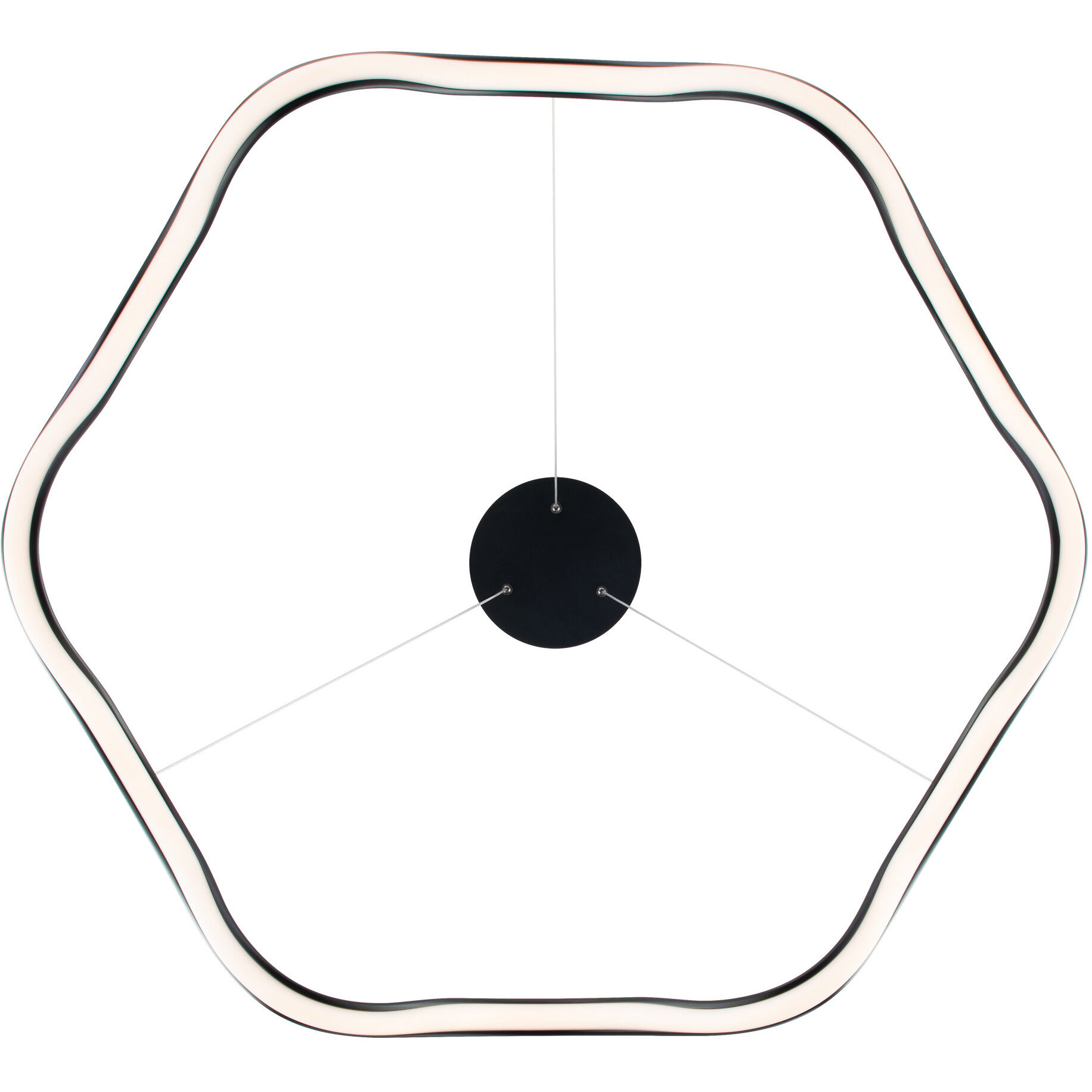 Morae LED 29.88 inch Brushed Nickel Pendant Ceiling Light, dweLED