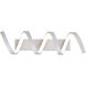 Marques LED 21 inch Titanium Bath Vanity & Wall Light, dweLED