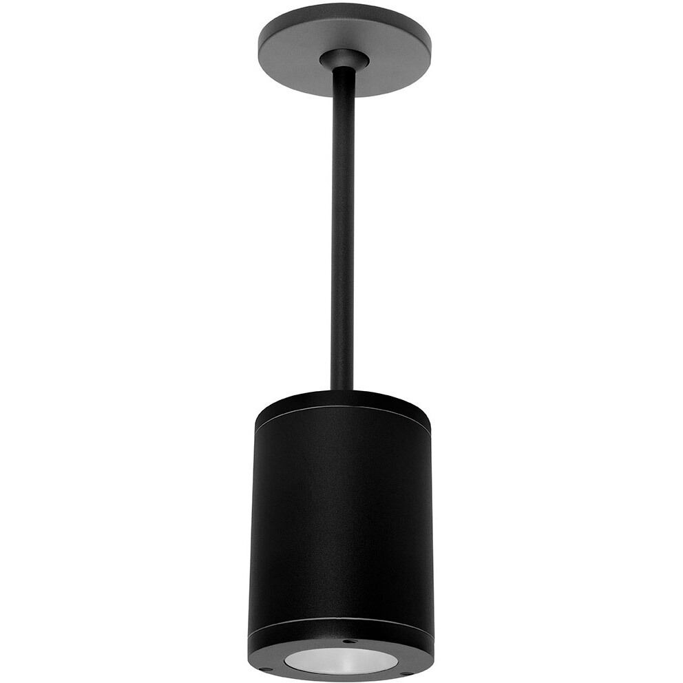 Tube Arch LED 5 inch Black Outdoor Pendant in Flood 90 3000K