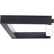 Lune 18 watt 27 inch Black Picture Light Wall Light, dweLED