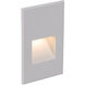 WAC 120V Step Light Anti Microbial LED 1.5 inch White ADA Step and Wall Light in Amber, WAC Lighting