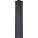 Revels LED 24 inch Black Outdoor Wall Light in 3000K, dweLED
