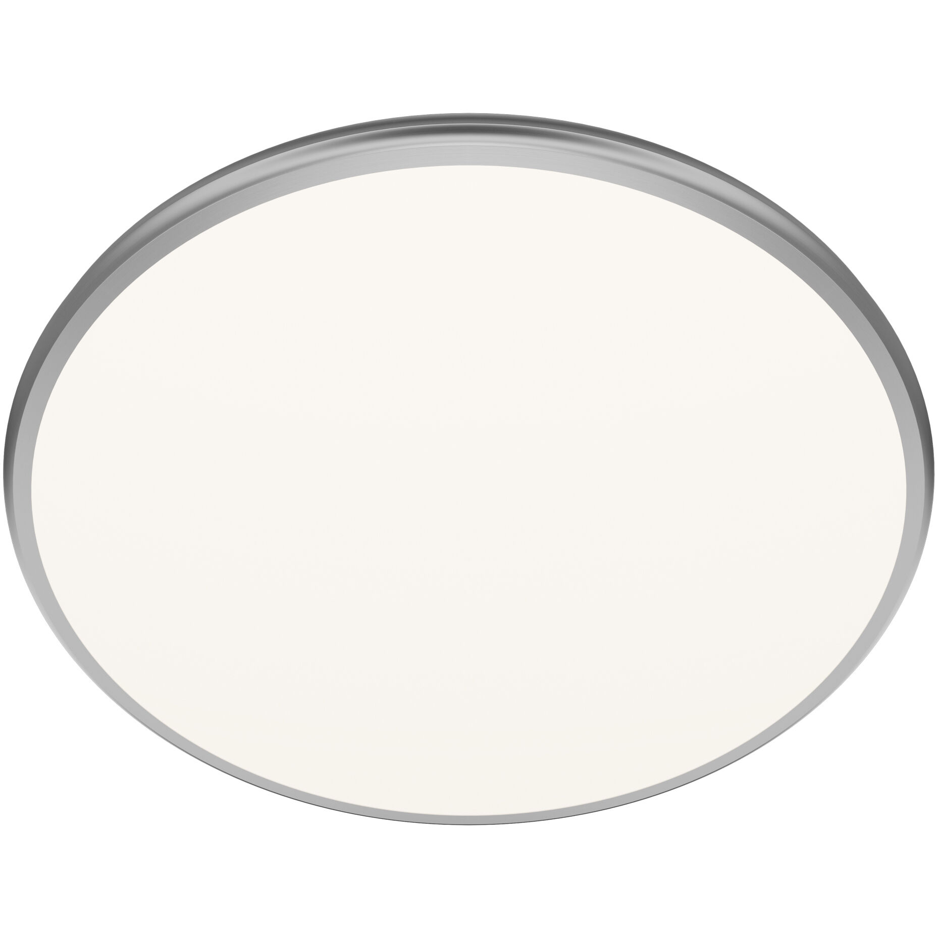 Parthenon LED 22 inch Brushed Nickel Flush Mount Ceiling Light in 4000K, dweLED