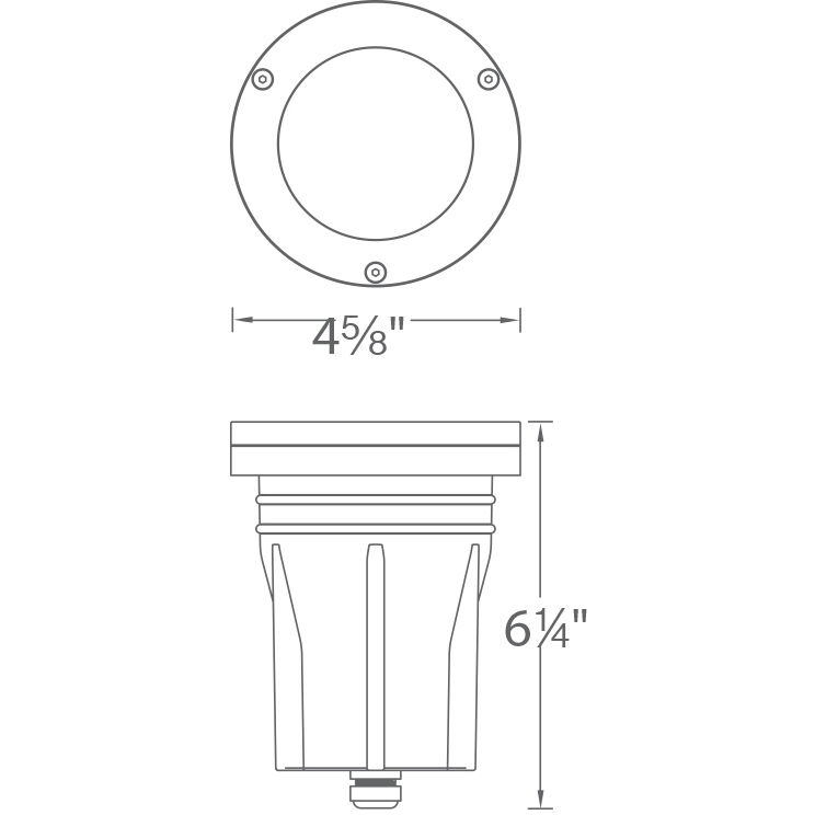 Tyler 12 12 watt Bronze Path Lighting in 2700K, Inground Recessed Light, WAC Landscape
