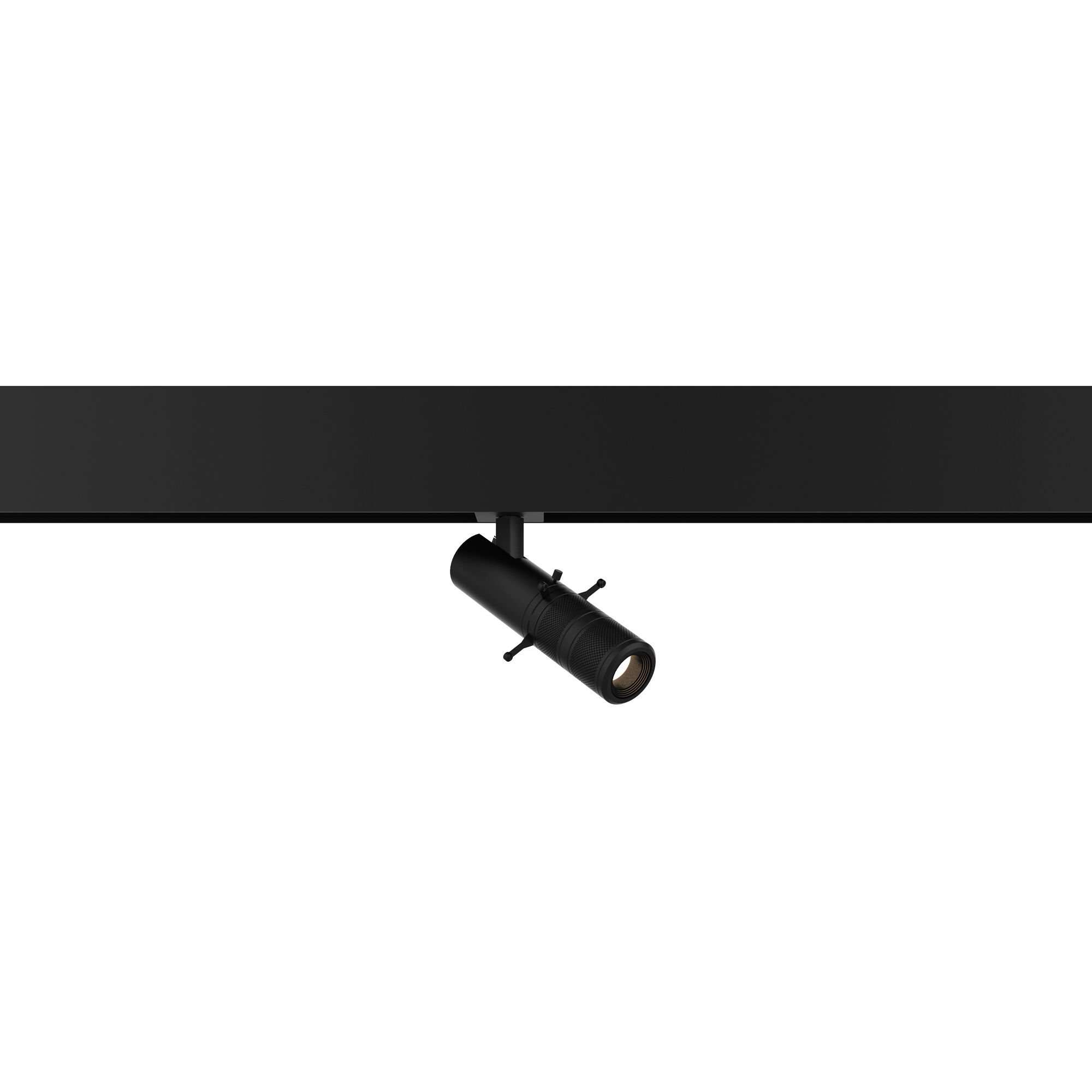 Ventrix 1 Light 48 Black Track Fixtures Ceiling Light