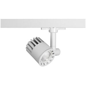 Exterminator 1 Light 277 White Track Head Ceiling Light in 85, 3500K