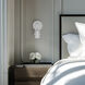Garlyn LED 4.88 inch Black Reading Light Wall Light, dweLED