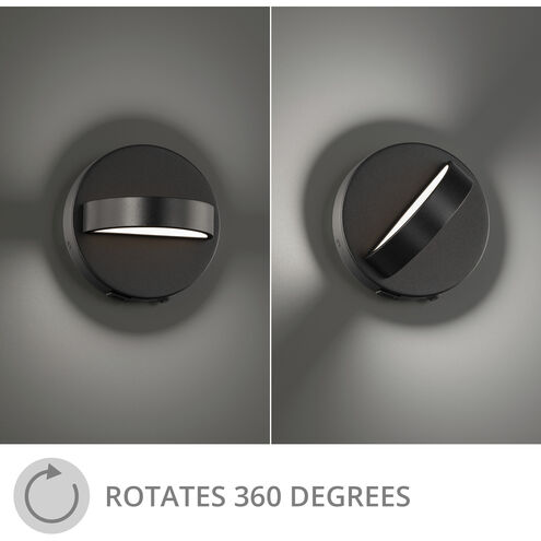 Wink Reading Light Wall Light in Black, dweLED