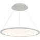 Illusion LED 26.63 inch Titanium Pendant Ceiling Light, dweLED