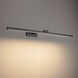Reed 29.8 watt 42 inch Black Picture Light Wall Light