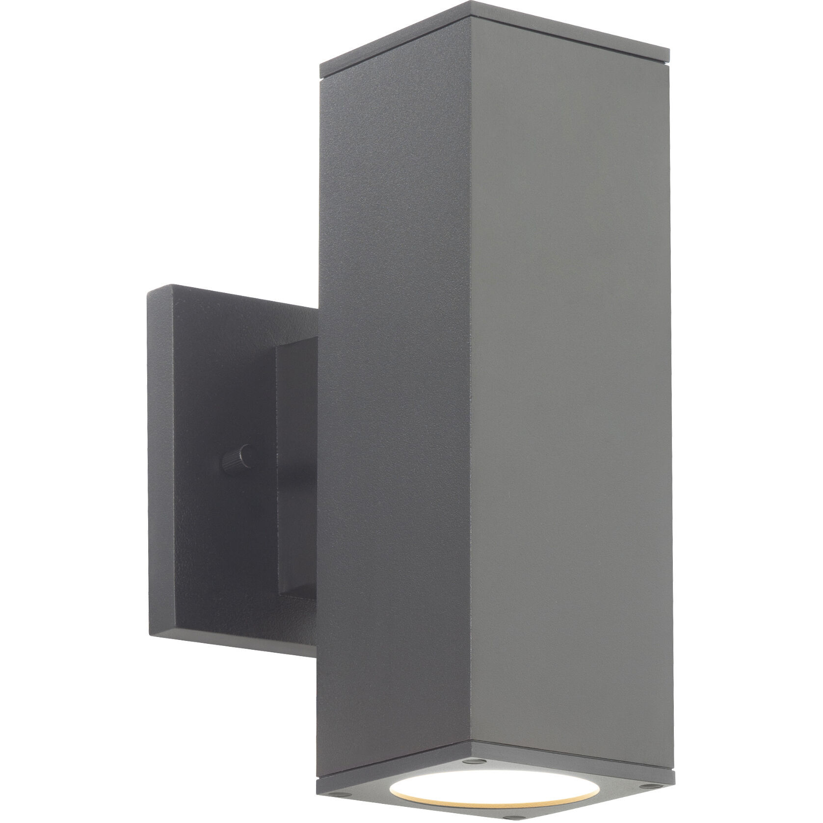 Cubix LED 9.42 inch Black Outdoor Wall Lighting in 3000K, WAC Limited