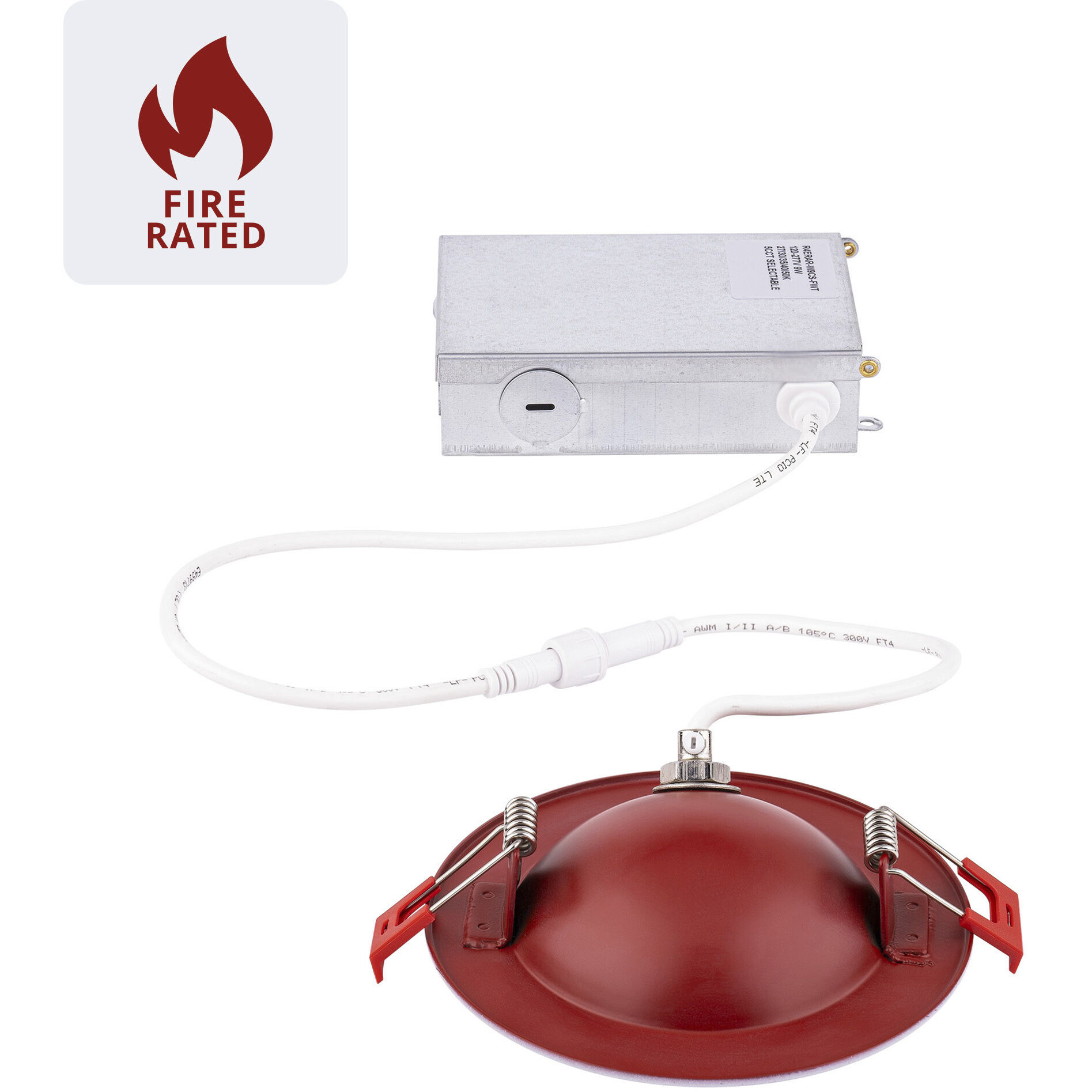 Lotos LED White Complete Kit Recessed Lighting